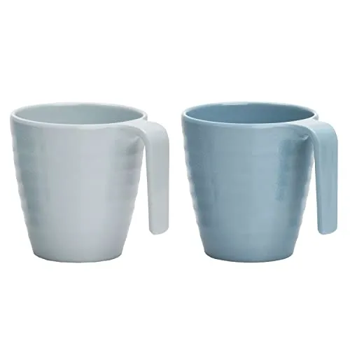 Melamin Camping Tassen in blau von #11