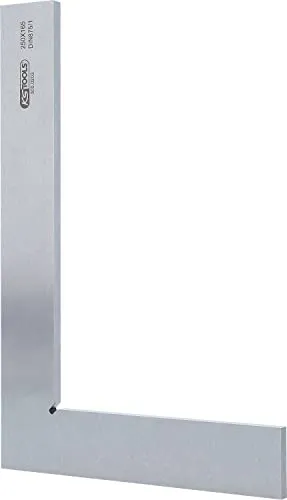 KS Tools 300.0203 Flachwinkel - Flachwinkel nach DIN 875/1, ideal für präzise Arbeiten im Maschinenbau, mit feinst geschliffenen und justierten Prüf- und Seitenflächen für höchste Genauigkeit.