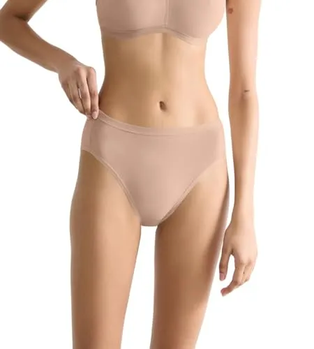 Sloggi Slip 'GO DAILY COTTON' in Beige, Größe XL - Bequemer Slip aus Baumwoll-Mix mit Stretch, ideal für den täglichen Tragekomfort. Der elastische Bund passt sich perfekt an und sorgt für eine körpernahe Passform.