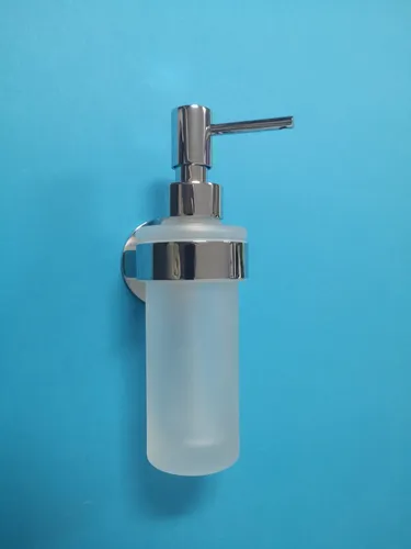 Smedbo Time Seifenspender YK369 chrom Lotion Desinfektionsspender Flüssigseife