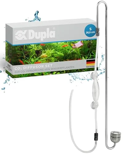 Dupla 80031 Scaper's Tools CO2 Diffusor Set, S - CO2-Diffusor Set für Aquascaping, inkl. Blasenzähler und Sicherheitsventil – optimal für gesunde Pflanzen und lebendige Aquarien.