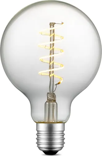 Home Sweet Home dimmbare LED-Kugel Spirale E27 G95 4W 280lm 3000K Gold