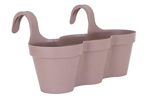CAPRI BALCONY TRIPLE POT 54CM TAUPE