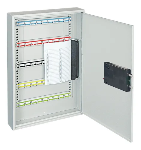 Rottner Elektronik-Schlüsselkasten S50EL - T06019 - Sichere Aufbewahrung für bis zu 50 Schlüssel, ideal für Gewerbe und private Nutzung, mit elektronischem Zahlenschloss für höchsten Schutz.