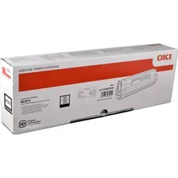 OKI 45862818 schwarz Toner - Hohe Ergiebigkeit bis zu 15.000 Seiten, erstklassige Druckergebnisse für Bürobedarf
