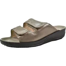 Rohde Damen Pantoletten - Bequeme Slipper mit Klettverschluss - Kategorie: Pantoletten für Damen. Diese eleganten Slipper aus Leder bieten höchsten Komfort und eine praktische Anpassung durch den Klettverschluss.