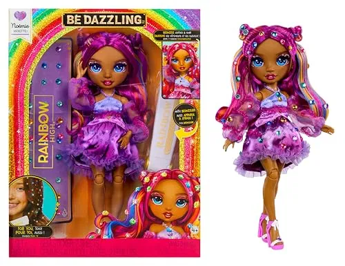 Rainbow High Be Dazzling – Noemie Violette 28 cm Modepuppe