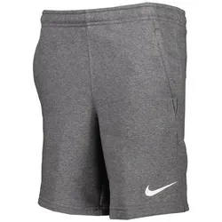 Nike Jungen Park 20 Kurze Hose, Kohle Heathr / Weiss, XS EU - Sporthose aus softem Vlies für optimalen Tragekomfort, ideal für Freizeit und Sportaktivitäten.