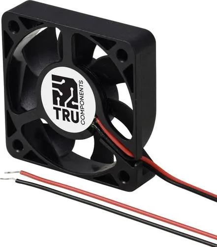 TRU COMPONENTS TC-MX5010-12V0.05A Axiallüfter 12 V/DC 16.8 m³/h (L x B x H) 50 x 50 x 10mm