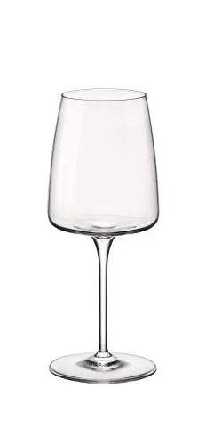 Bormioli Rocco Nexo Weinkelch 450ml - 6er Set aus Kristallglas - Hochwertige Weingläser aus Kristallglas mit 450ml Fassungsvermögen, ideal für besondere Anlässe oder den täglichen Gebrauch. Perfekt für Zuhause, Büro oder Gastronomie.