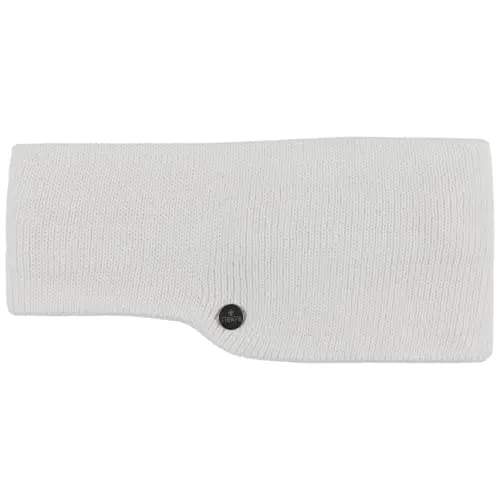 LIERYS Mono Classic Stirnband Damen/Herren (7,5 cm breit) in weiß von Lierys