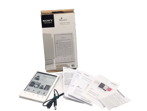 Sony E Book Reader PRS-T3 getestet Weiß OVP