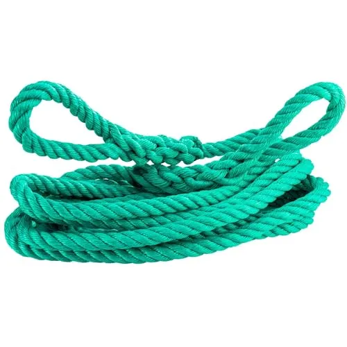 Provence Outillage 01665 Seil aus Polypropylen, mit 2 Schlaufen, 20 mm x 6 m