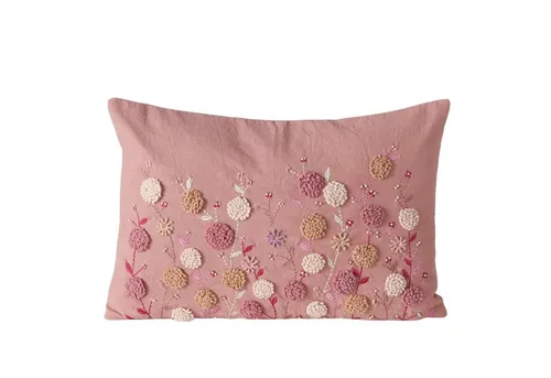 BOLTZE Kissen Henrike 60x40cm in pink von BOLTZE