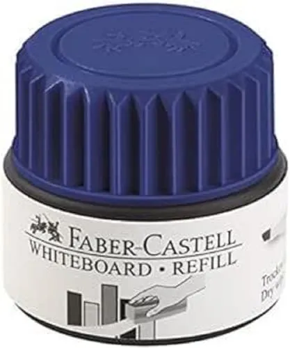 Faber-Castell 1584 51 - Refill für Grip Whiteboard Marker, blau