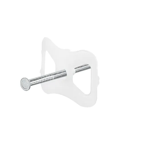 SD ProfiLine Nagelscheibe, 3,0 * 40mm, mit Nagel, 100 Stück in weiß von De Wit B.V.