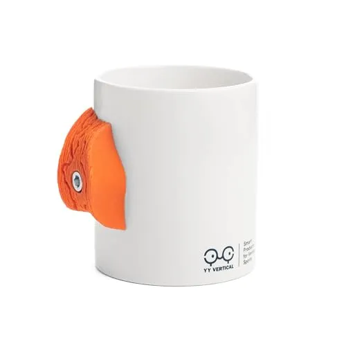 Kaffee- & Teebecher Orange von YY Vertical