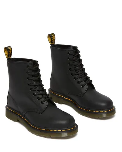 Dr. Martens 1460Z DMC G-B Combat Boots, Unisex Schwarz 48 EU - Wanderschuhe aus hochwertigem Leder, strapazierfähig und ideal für Abenteuer in der Natur.