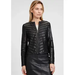 Mauritius Lederjacke GGSuri in schwarz von Gipsy by Mauritius