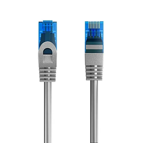 Ewent Ethernet-Patchkabel Kategorie 5e U/UTP, Übertragung bis zu 1 Gb, mit Zwei RJ45-Stecker, aus PVC, CCA, AWG 26/7. Ideal für die Glasfaserübertragung mit Gigabit/LAN-Netzwerken, 3 m, Orange