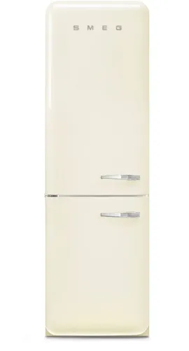 Smeg FAB32LCR6 (beige) Kühl- und Gefrierkombination - Stand-Kühl- und Gefrierkombination mit No-Frost-System für eisfreie Lagerung und Inverter-Kompressor für energieeffizienten Betrieb und leise Kühlung.