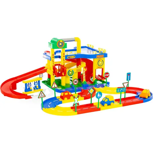 WADER QUALITY TOYS Spielzeug-Auto Garage Nr. 1