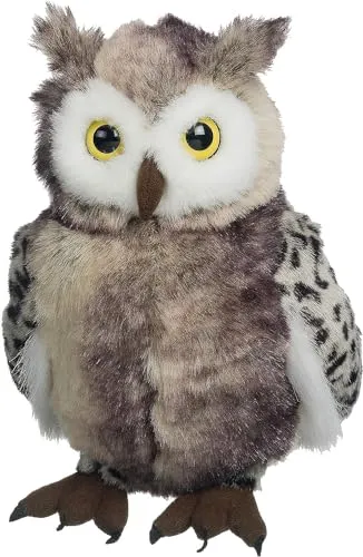 Heunec MI CLASSICO Plüschtier Eule, 25cm - Wald & Wiese, kuscheliges und niedliches Plüschtier für Kinder, ideal zum Spielen und Schmusen.