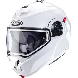 Caberg Duke Evo Klapphelm, Weiss, Größe L für Männer in weiß von Caberg