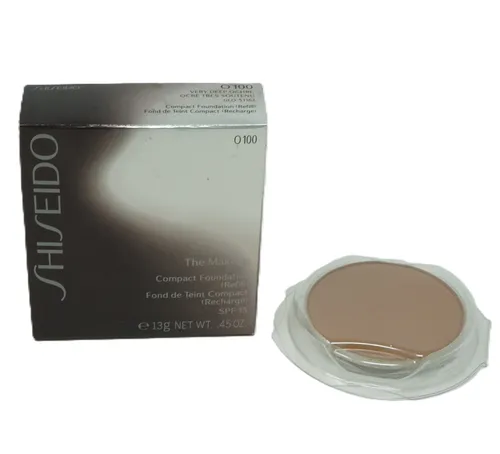 Shiseido The Make up Compact Foundation Refill 13 g O 100 very deep Ochre - Praktische Nachfüllung für die Shiseido Kompaktfoundation, ideal für einen gleichmäßigen Teint und einfache Anwendung unterwegs. Perfekt für jeden Tag! Erhältlich in einem tiefen Ocker-Ton.