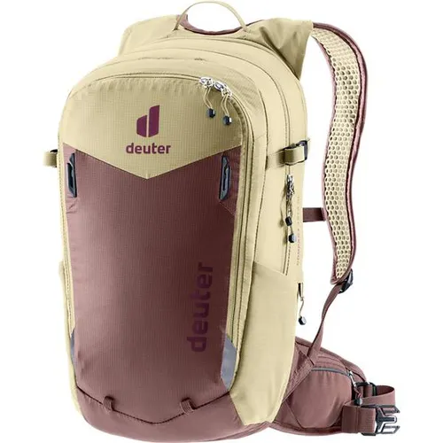 deuter Compact 12+3 SL Damen Fahrradrucksack - Fahrradrucksack mit Helm- und Protektorenhalterung, erweiterbar um 3L, optimaler Tragekomfort durch Airstripes-Rückensystem und perfekte Organisation für Biketouren.