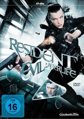 Resident Evil: Afterlife - Milla Jovovich - DVD - Actionfilm mit Milla Jovovich, FSK 16, spannende Fortsetzung der Resident Evil-Reihe, jetzt auf DVD für unvergessliche Filmabende.