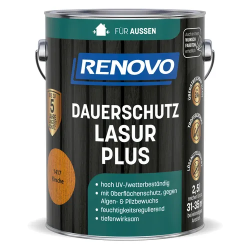 Renovo Dauerschutzlasur Plus oregon pine 1417 von Renovo