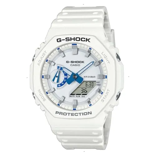 CASIO G-SHOCK GA-2100HDS-7AER Unisex-Armbanduhr - Sportlich und Stilvoll - Armbanduhren: Wasserdicht bis 200 m und mit Neo-Display für optimale Sichtbarkeit, perfekt für Sport und Alltag.