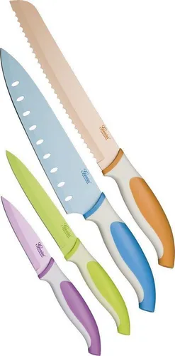 Genius® Profi Messer Set, 4tlg. mit Edelstahl Klinge