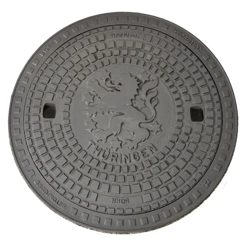 HYDROTEC Gully Kanaldeckel Schachtdeckel Gullydeckel LänderwappenThüringen 50kN