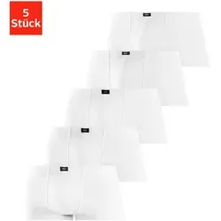H.I.S Hipster (Packung, 5-St) - Herrenunterhosen aus Baumwollstretch, eng anliegend und bequem, ideal für den täglichen Gebrauch in klassischem Weiß.