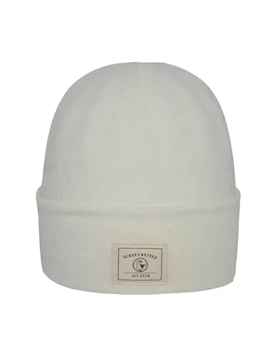 SCHIETWETTER Unisex Erw. Unisex Strickmütze Captain Hook, Beanie, Feinstrick, Wintermütze für Frauen und Männer, unifarben
