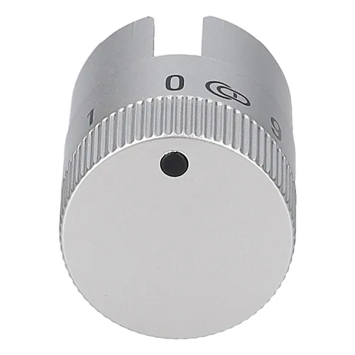 easyPART Heizplattenschalter für BOSCH 00428972 - Backofen- & Herdteile, hochwertiger Zweikreisknebel für präzise Temperaturregelung und einfache Bedienung.