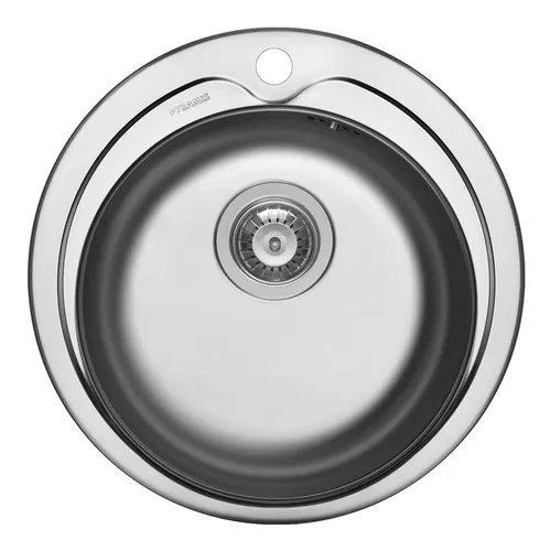 Pyramis Kiba Einbauspüle Edelstahl Poliert 163 mm von Pyramis