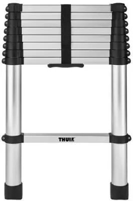 THULE Van-Leiter 9-stufig - Robuste Wohnmobilleiter, ausziehbar bis 264 cm, ideal für sicheres Ein- und Aussteigen in Ihr Wohnmobil.