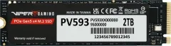 Patriot Memory PV593P2TBM28H 2 TB SSD - Festplatte mit 2 TB SSD-Speicher, blitzschnellen M.2-Anschlüssen und kompatibel mit Windows 7 bis 11 - ideal für schnelle Datenübertragungen und zuverlässige Leistung.