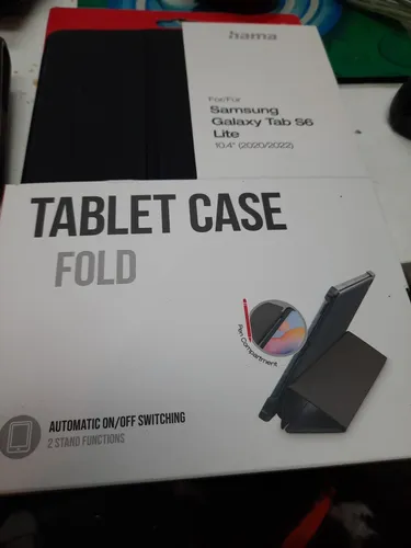 Hama Fold Tablet-Cover Samsung Galaxy Tab S6 Lite Book Cover Schwarz