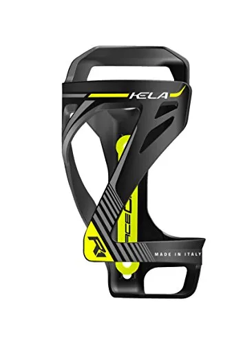 Raceone Flaschenhalter Kela Fluo, Schwarz/Gelb, One Size, 12 0 00 130