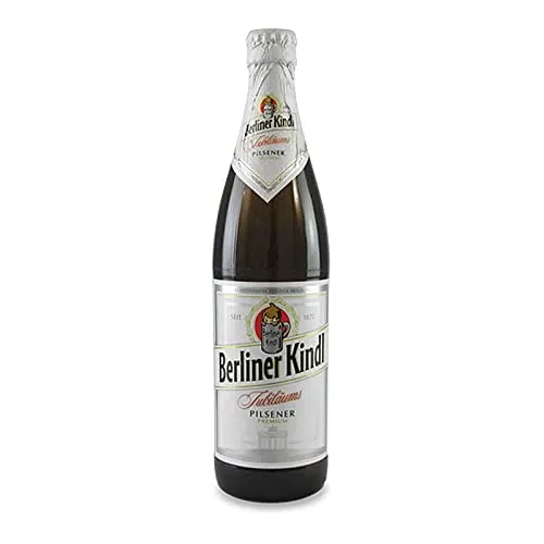Berliner Kindl Jubiläums Pils 0,5 l - Original Berliner Bier - Genießen Sie das Berliner Kindl Jubiläums Pils, eine der ältesten Pilsmarken, traditionell nach dem deutschen Reinheitsgebot gebraut. Perfekt für gesellige Anlässe!