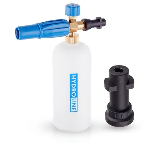 HYDROLINE Schaumlanze Hochdruck Schaumkanone Düse für Hochdruckreiniger Karcher K