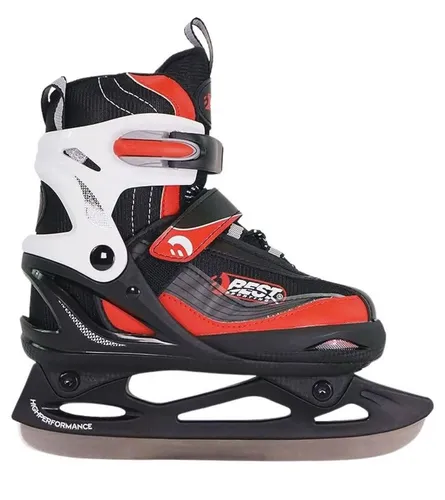 Best Schlittschuhe schwarz rot Gr. 30-33 von BEST Sporting