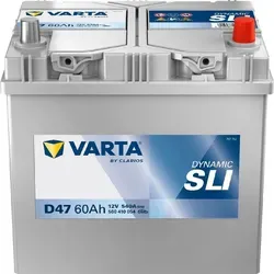 VARTA D47 Blue Dynamic 60Ah Autobatterie 12V