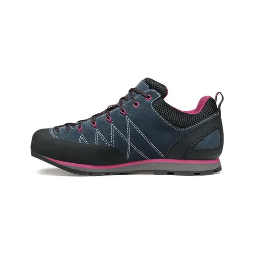 Scarpa Crux GTX Wmn ombre blue/cherry 40,5 - Wanderschuhe für Damen, mit wasserdichter GTX-Membran und präzisem Schnürsystem für perfekten Halt und Komfort bei Klettersteigen und Zustiegen.