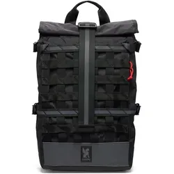 Chrome Barrage 22L Rolltop Rucksack schwarz - Tagesrucksäcke: Robuster 22L Rolltop Rucksack aus recyceltem Polyester, ideal für den urbanen Alltag und umweltbewusste Abenteuer.