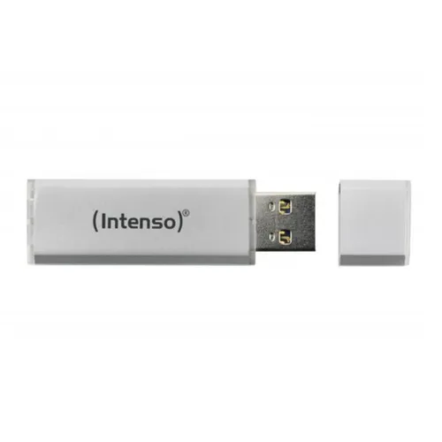 Intenso Ultra Line 256GB USB 3.2 Speicherstick Silber - ultraschnelle Übertragungsraten bis 70 MB/s, ideal für schnelle Datensicherungen und transportabel